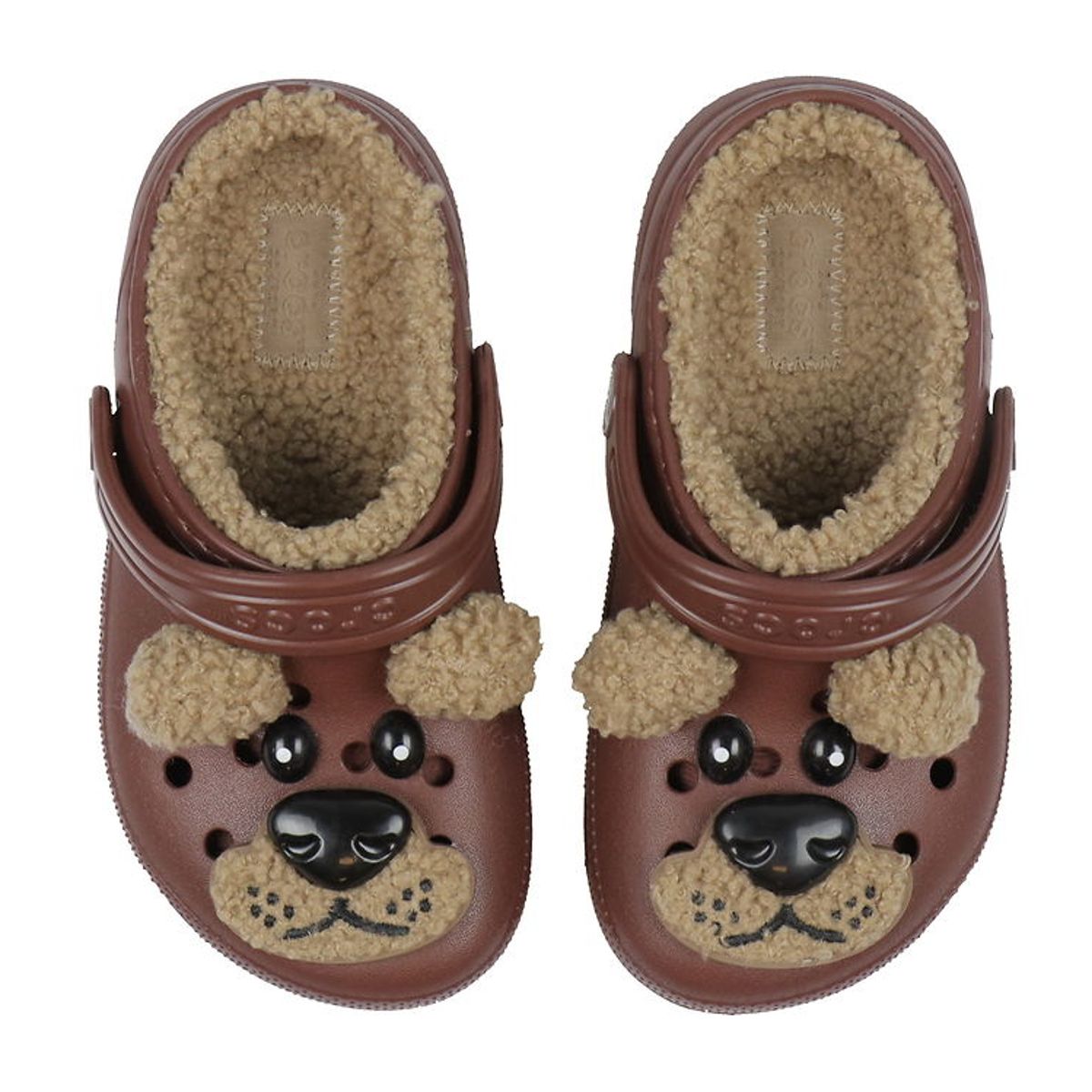 Crocs Sandaler m. for - Classic I Am Brown Bear Clog K - Dark Cl