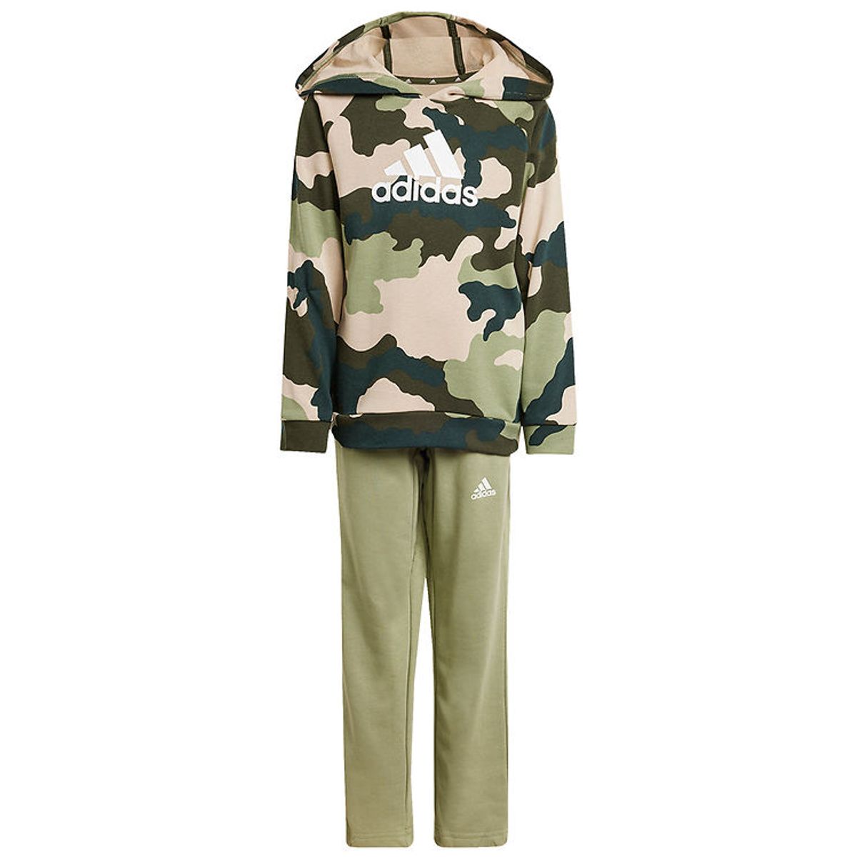 adidas performance Sweatsæt - LK Camo HD - Grøn/Beige