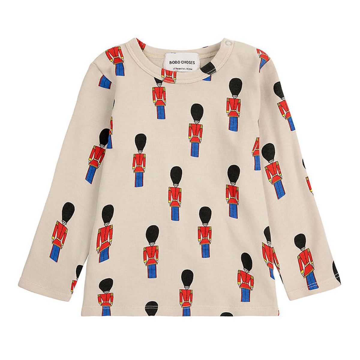 Bobo Choses Bluse - Little Tin Soldiers - Off White