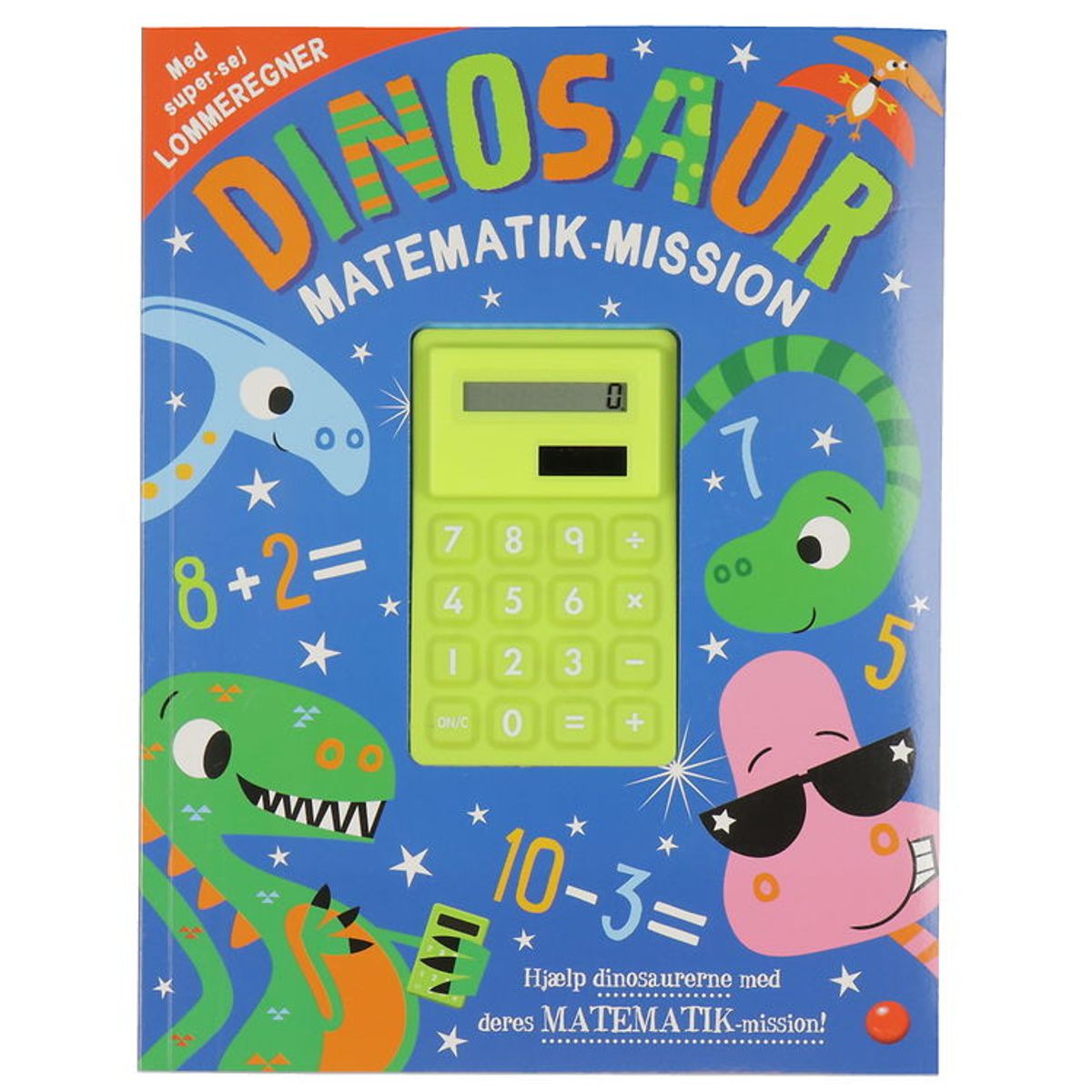 Forlaget Bolden Aktivitetsbog - Dinosaur Matematik-mission - Dan