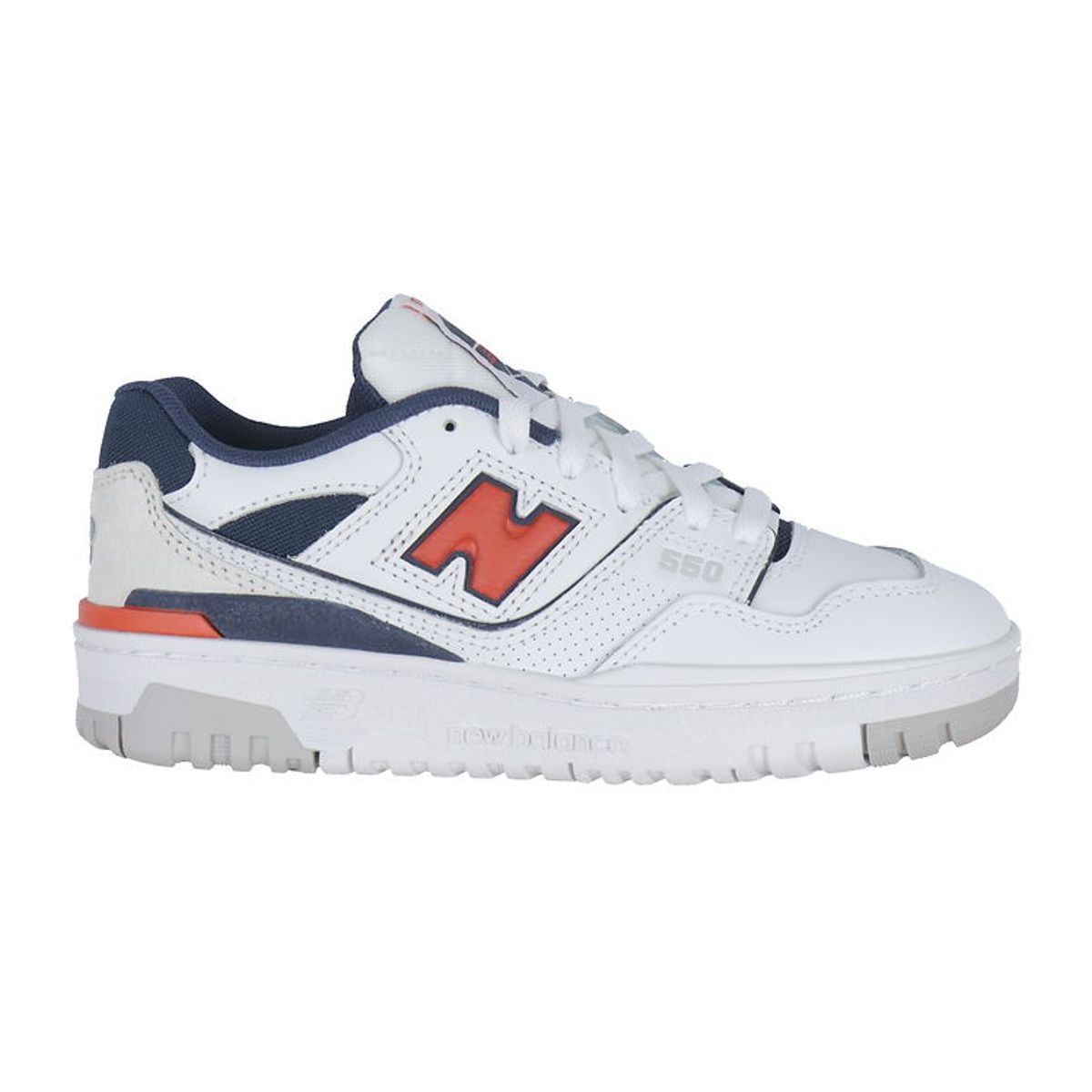 New Balance Sko - 550 - White/True Red