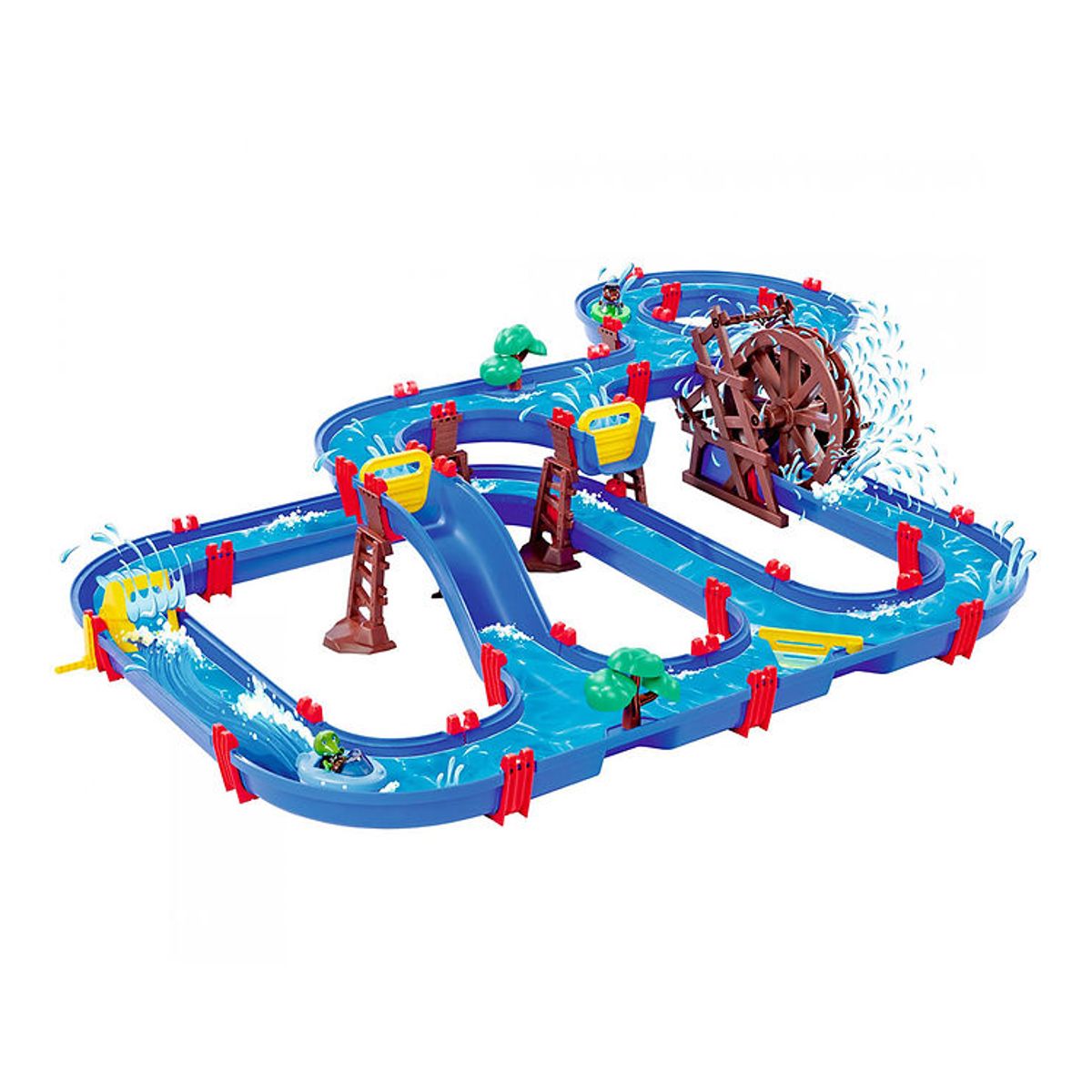 AquaPlay Vandbane - 126x104 cm - 109 dele - Mega Water Wheel