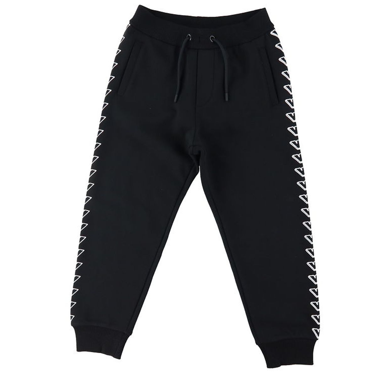 Emporio Armani Sweatpants - Sort m. Hvid