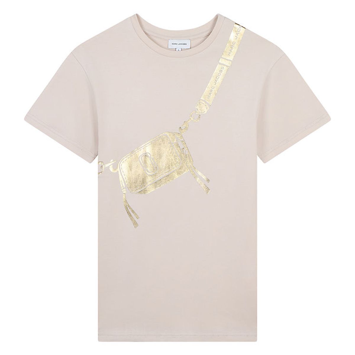 Little Marc Jacobs Kjole - Sand/Guld m. Taske