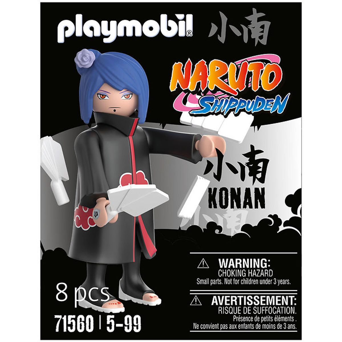 Playmobil Naruto - Konan - 71560 - 8 Dele