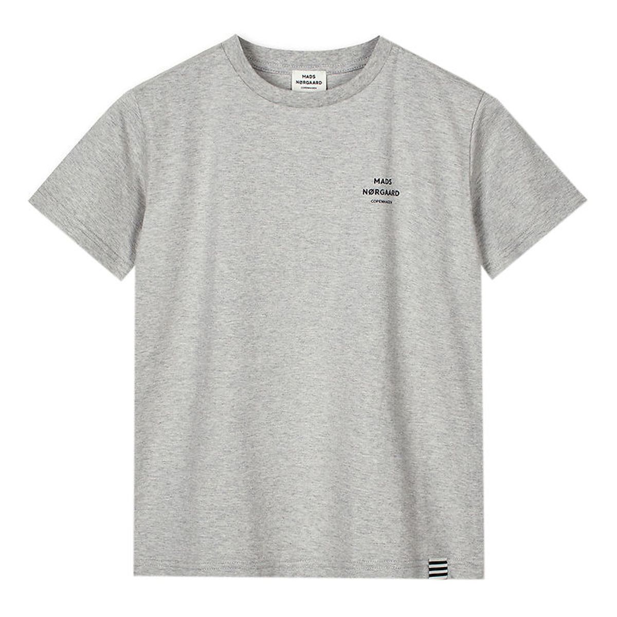 Mads Nørgaard T-shirt - Thorlino - Light Grey Melange