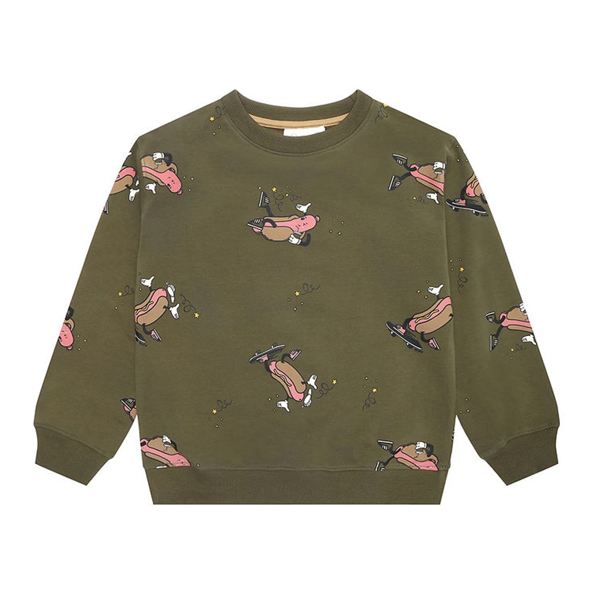 The New Sweatshirt - TnLexington - Ivy Green Hot Dog AOP