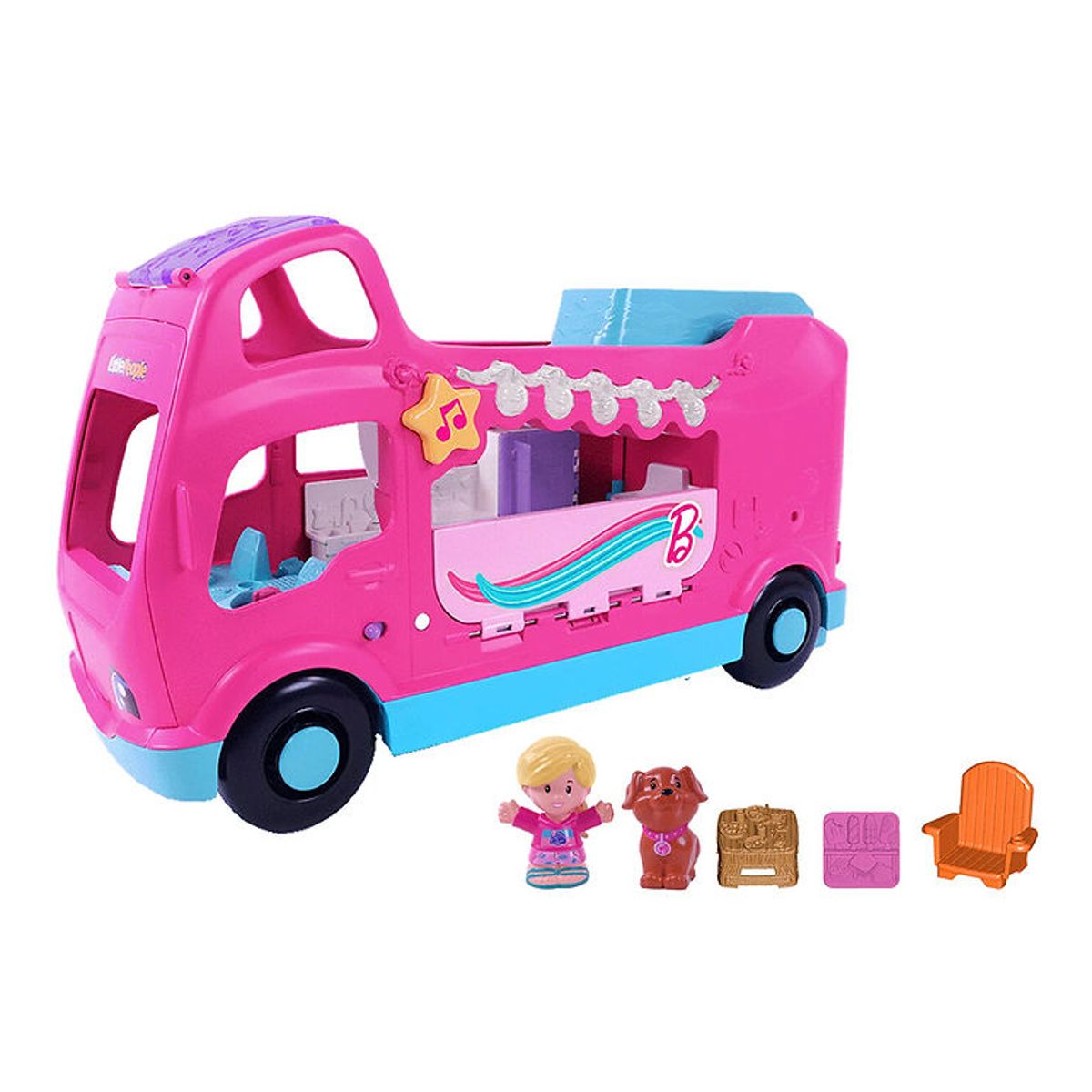 Fisher-Price Autocamper m. Lyd - Little People - Little Dream Ca