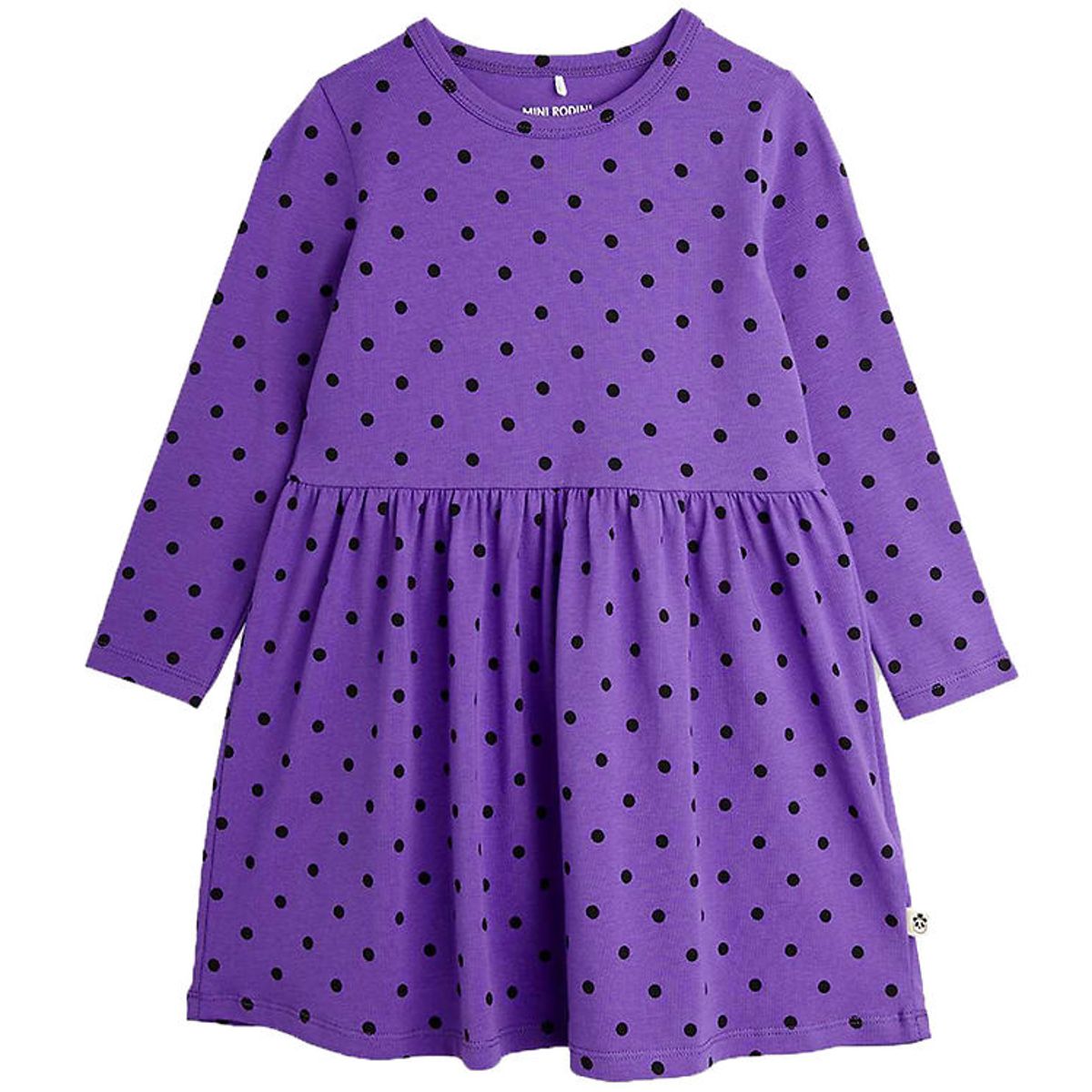 Mini Rodini Kjole - Polka Dot - Lilla