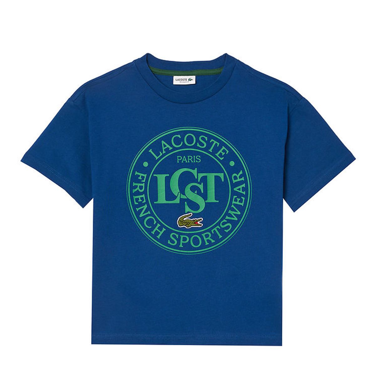 Lacoste T-Shirt - Globe m. Print