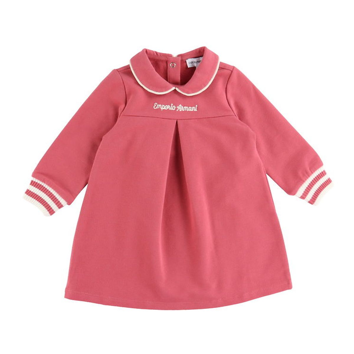 Emporio Armani Sweatkjole - Slate Rose m. Hvid