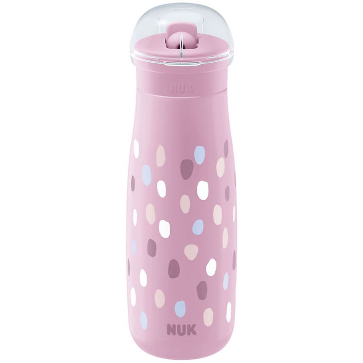 Nuk Drikkedunk m. Sugerør - Mini-Me Flip - 500 ml - Plast - Purp