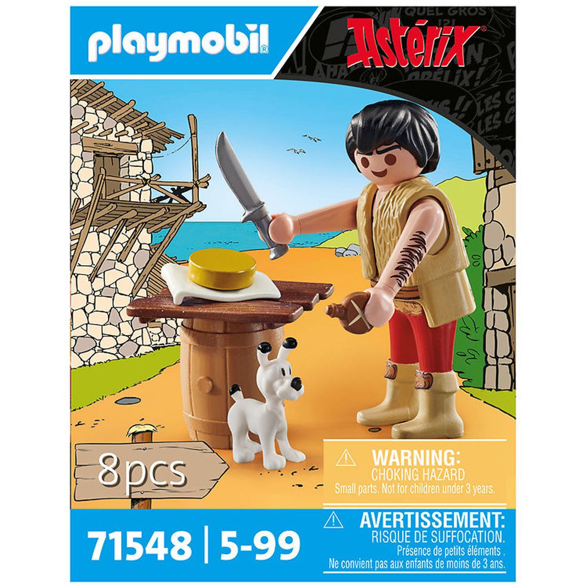 Playmobil Asterix - Boneywasawarriorwayayix - 71548 - 8 Dele