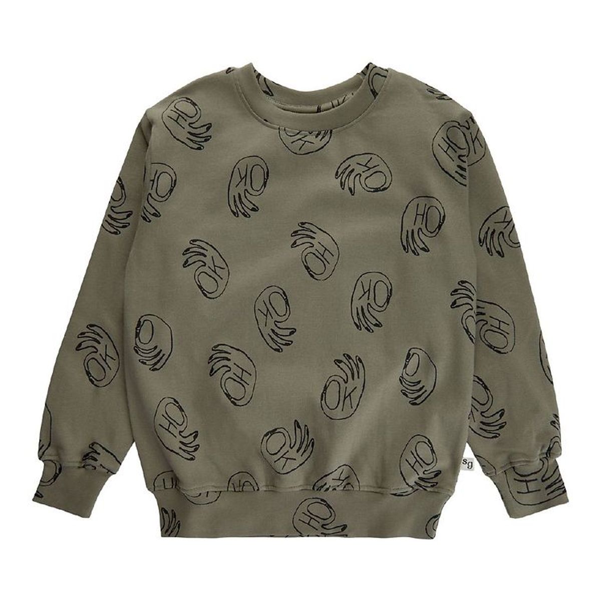 Soft Gallery Sweatshirt - SGKonrad - Deep Lichen green