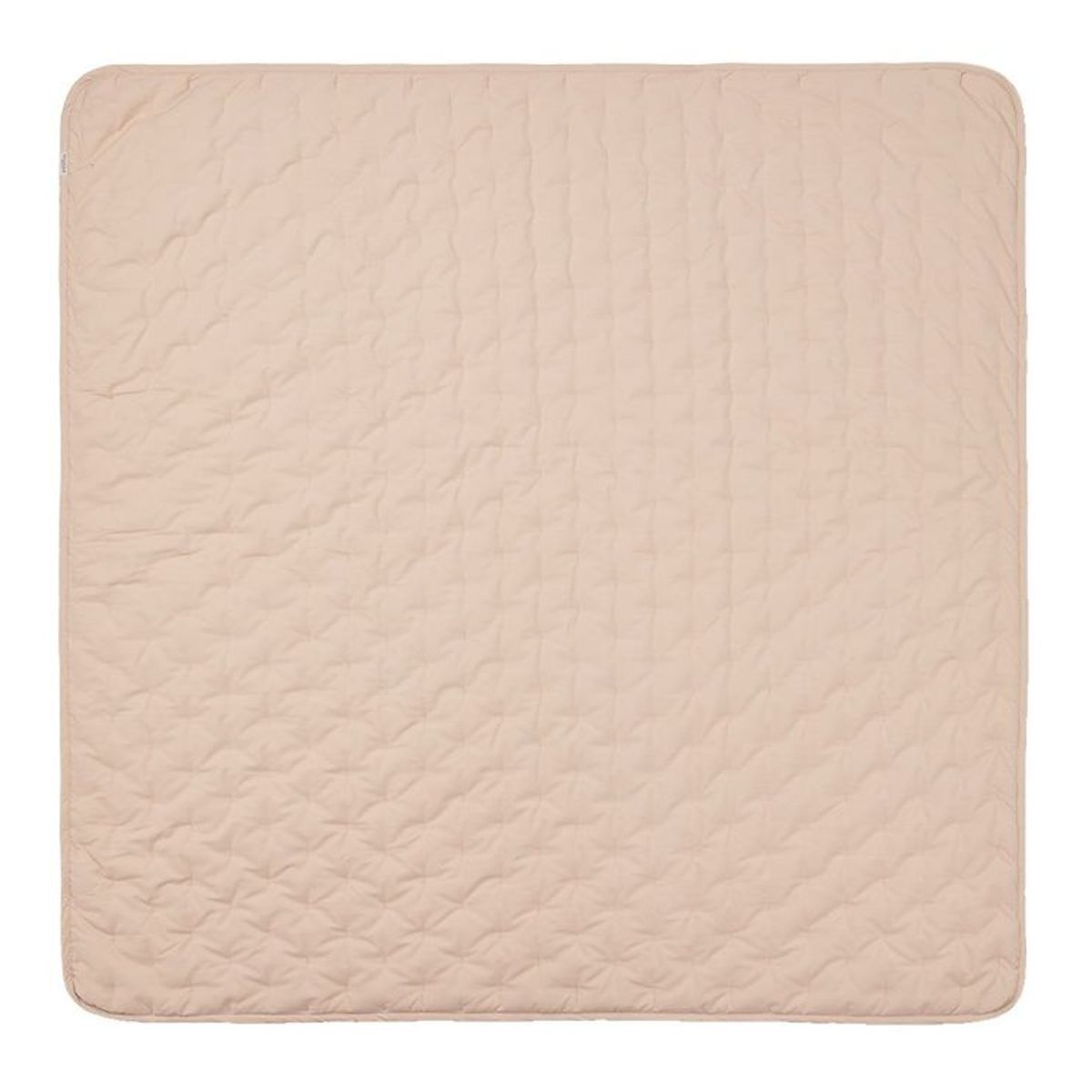 MarMar Tæppe - Quiltet - 120x120 - Alida - Beige Rose