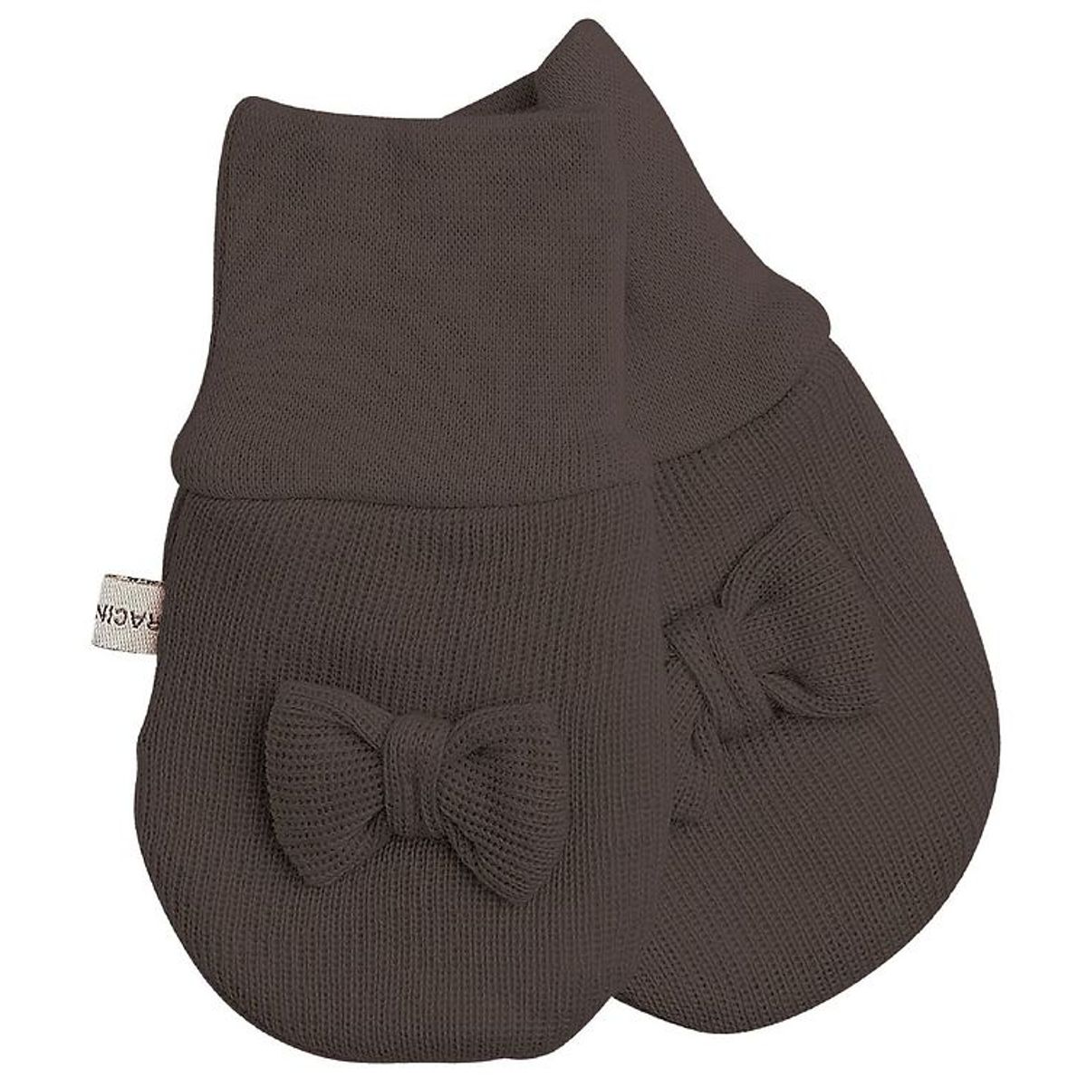 Racing Kids Luffer - Uld/Bomuld - Chocolate Brown m. Sløjfe