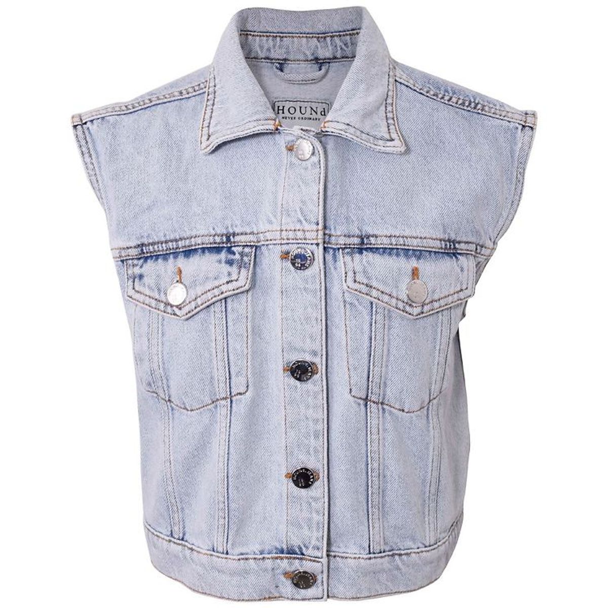 Hound Vest - Denim - Light Blue Used