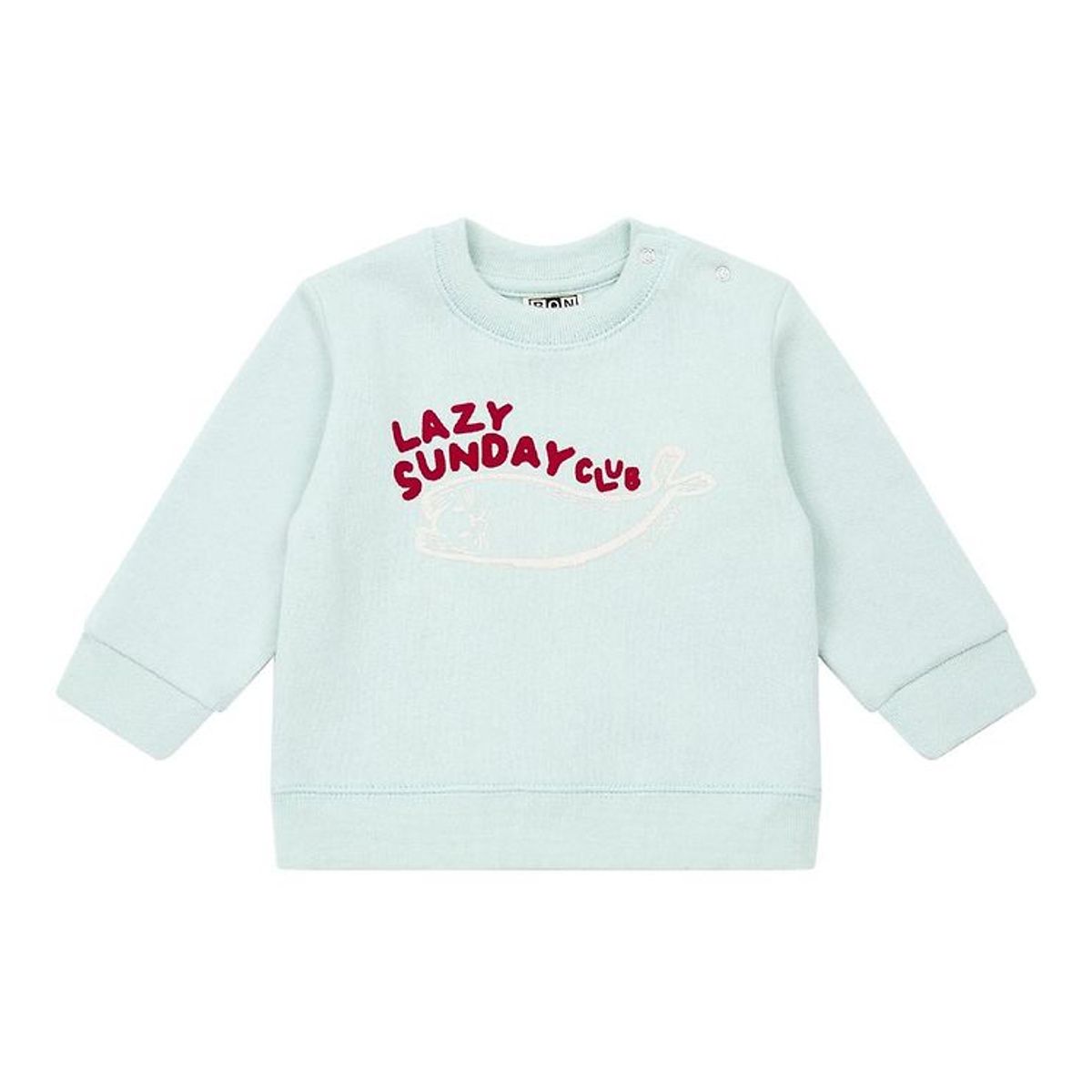 Bonton Sweatshirt - Lazy Club Baby - Flocon