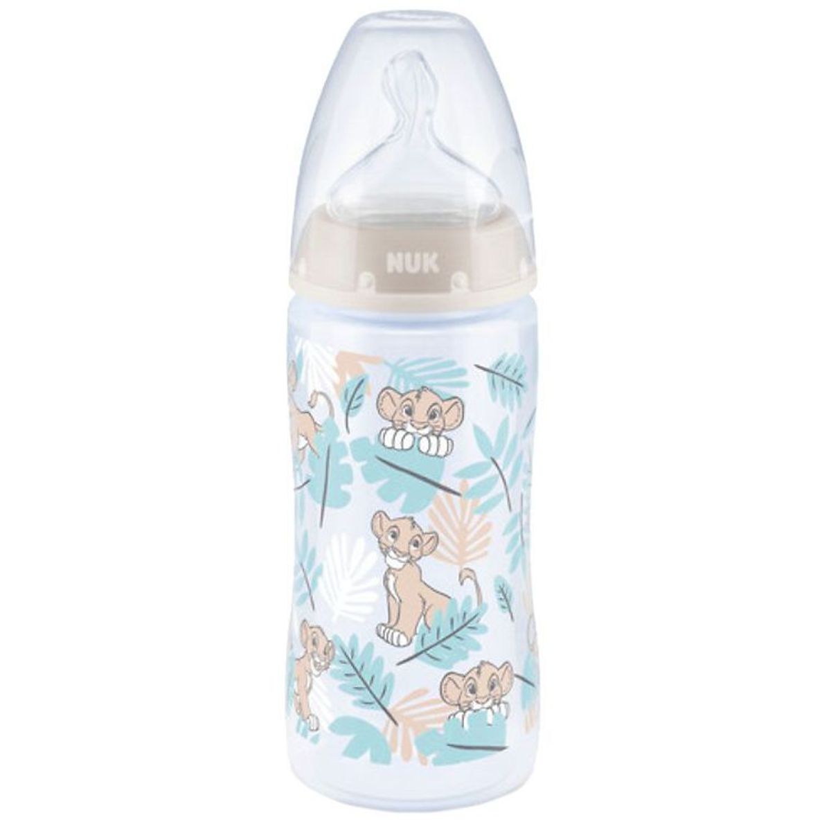 Nuk Sutteflaske - First Choice+ - 300ml - Lion King