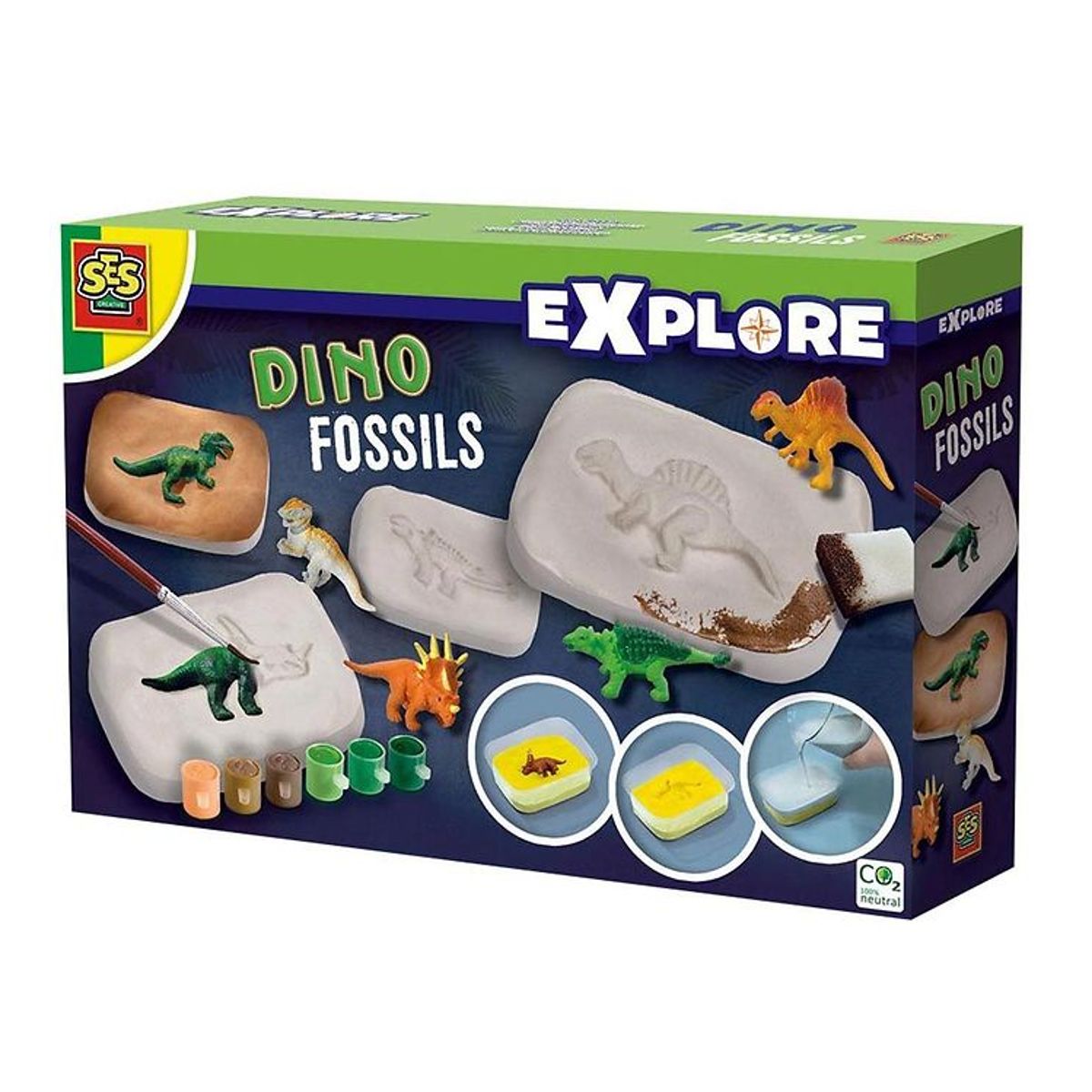 SES Creative Aktivitetssæt - Explore - Dinosaurer