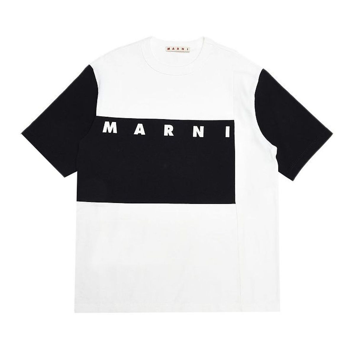 Marni T-shirt - Hvid m. Sort