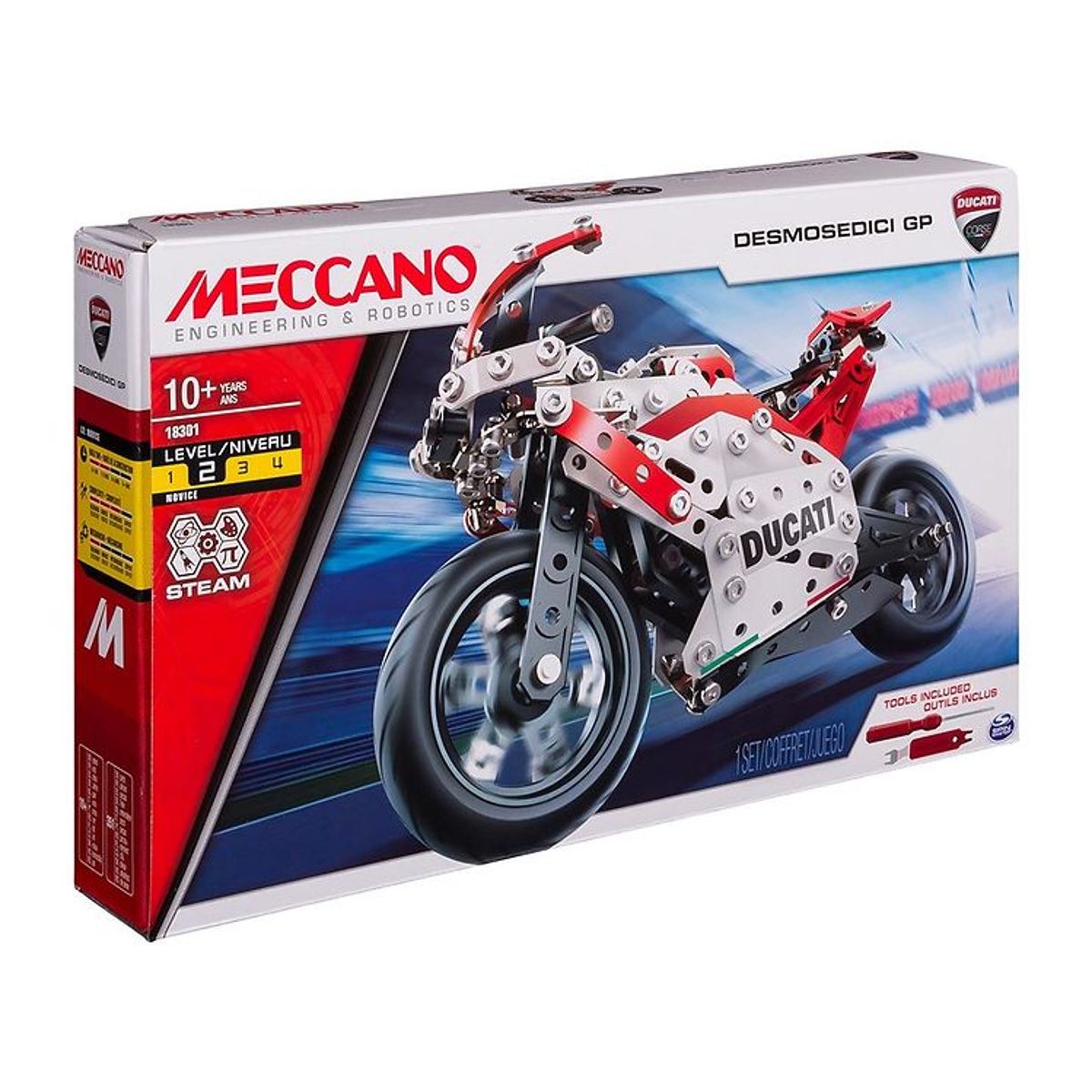 Meccano Byggesæt - Ducati Moto GP Vehicle