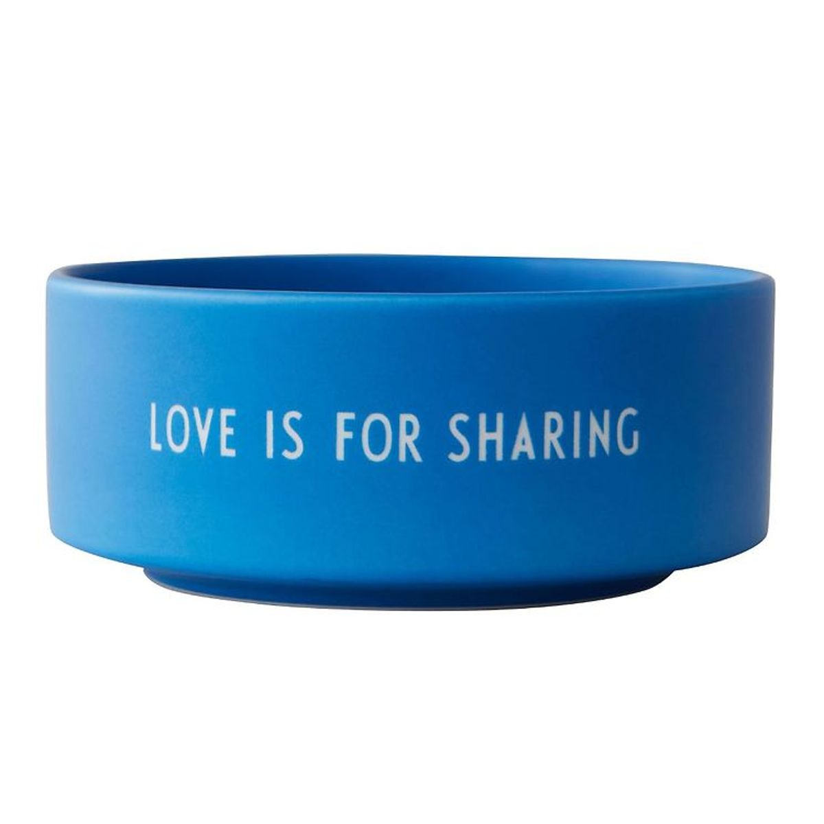 Design Letters Skål - Snack Bowl - Cobalt Blue