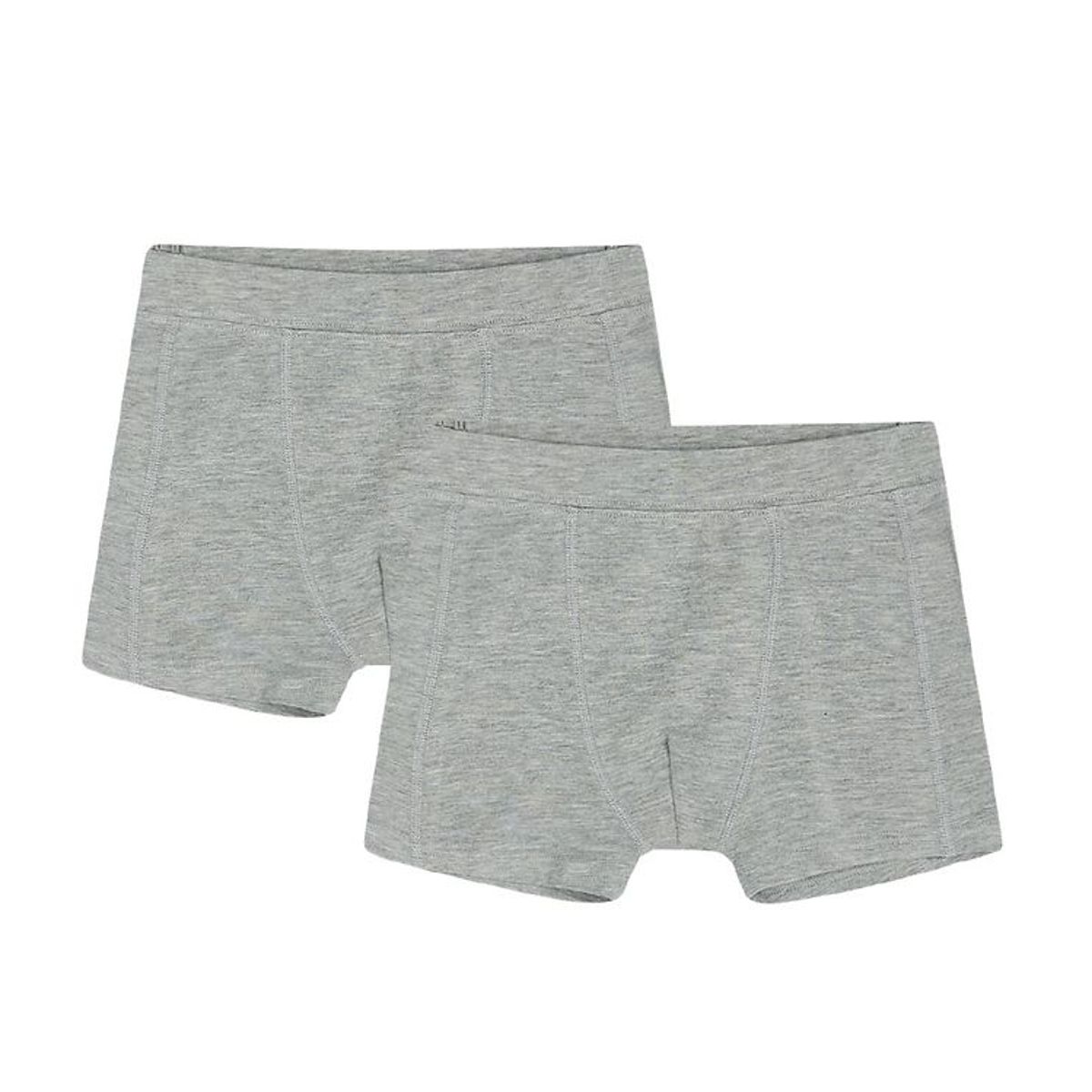 Hust and Claire Boxershorts - Floyd - 2 Pak - Grå Melange