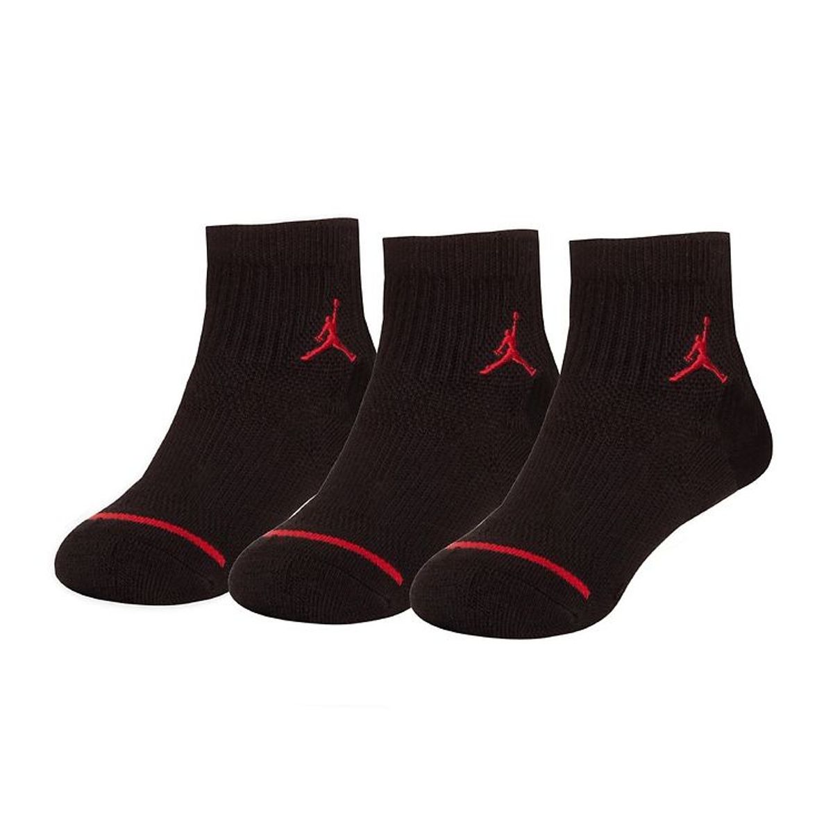 Jordan Ankelstrømper - 3-pak - Jumpman Cushioned Ankle - Sort