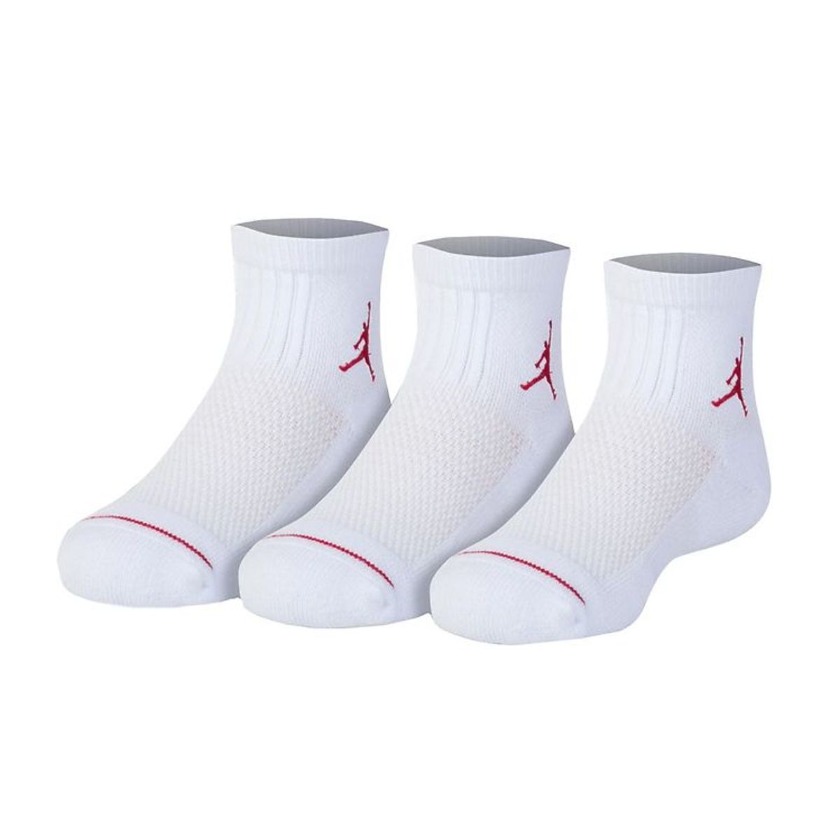 Jordan Anklestrømper - 3-pak - Jumpman Cushioned Ankle - Hvid