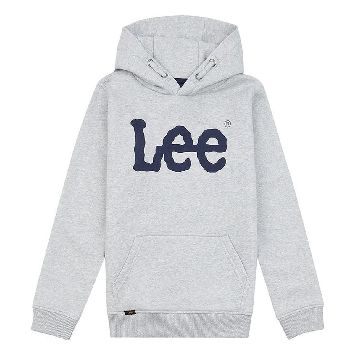 Lee Hættetrøje - Wobbly Graphic - Vintage Grey Heather