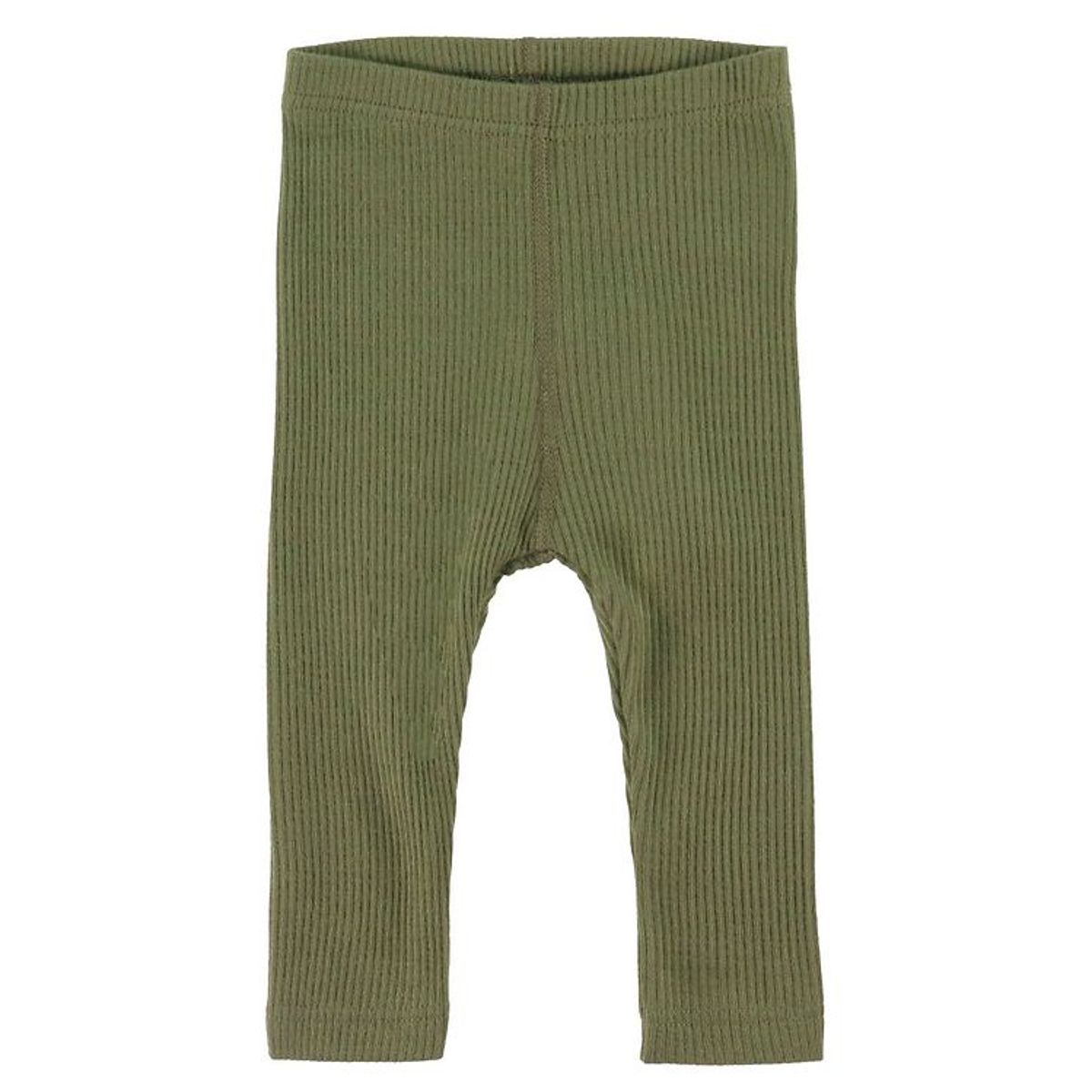 Hust and Claire Leggings - Lee - Rib - Uld - Dusty Green