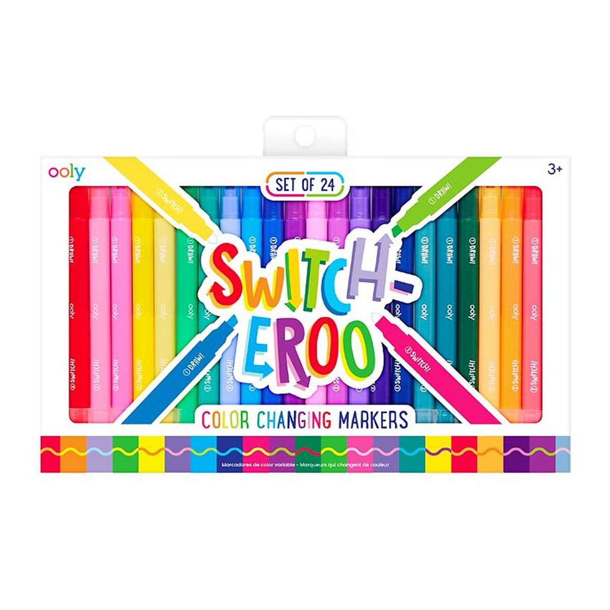 Ooly Tuscher - 24 Stk - Color Changing Markers