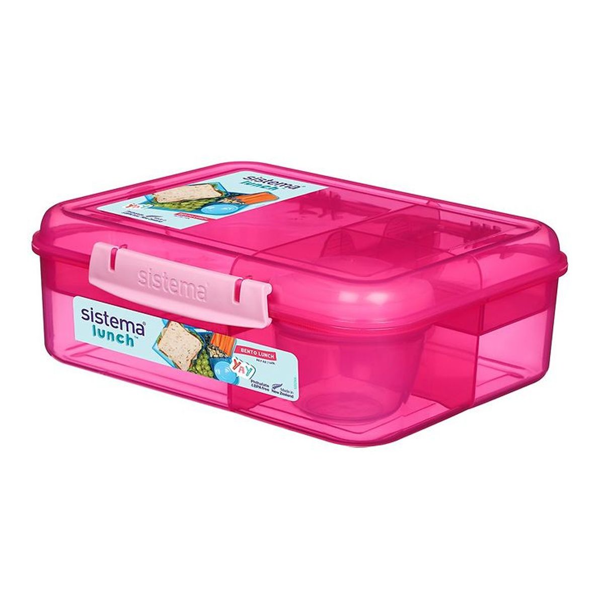 Sistema Madkasse - Bento Lunch - 1,65 l - Pink