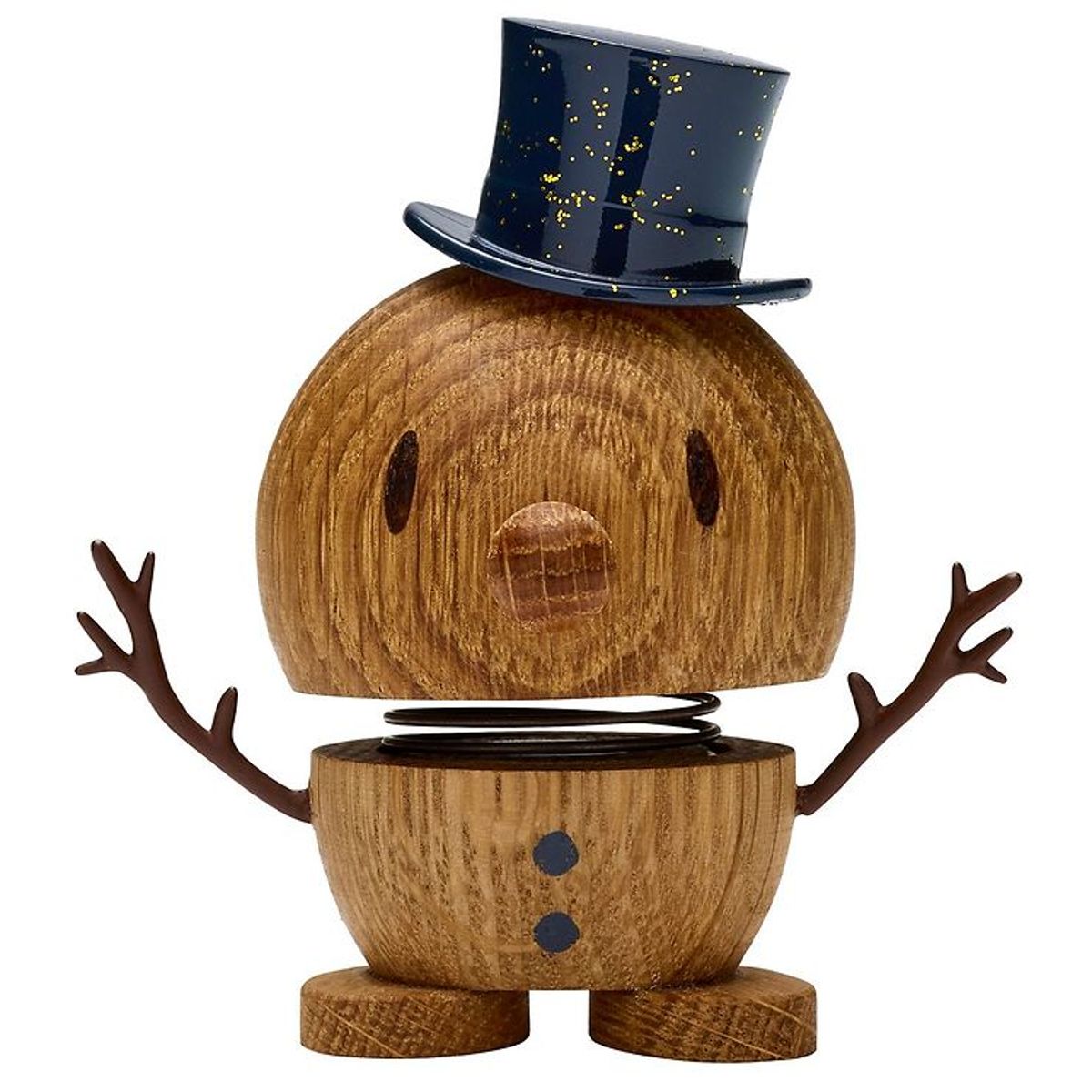 Hoptimist Small Snowman - Oak