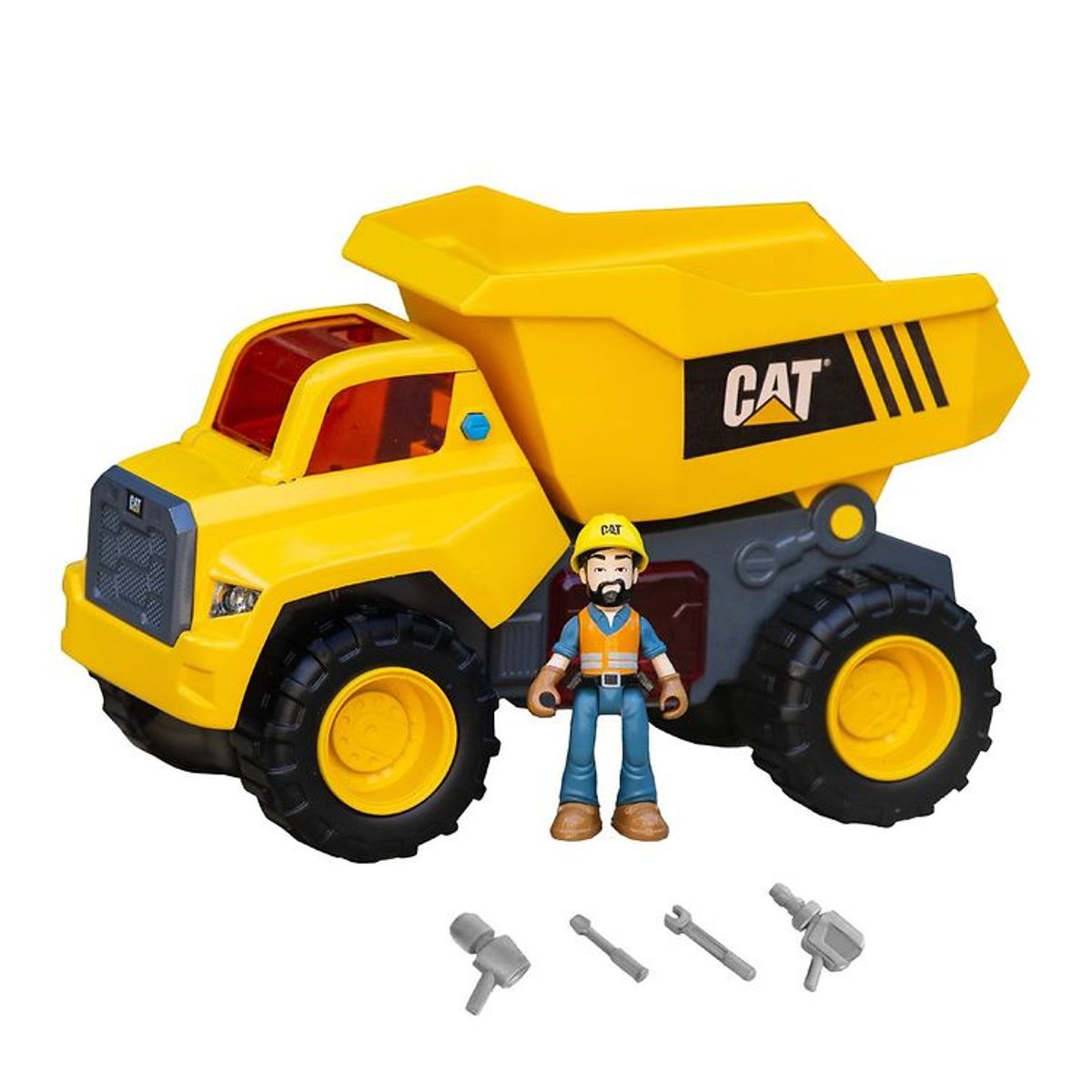 CAT Arbejdsmaskine m. Lyd - 28 cm - Dumper/Mand