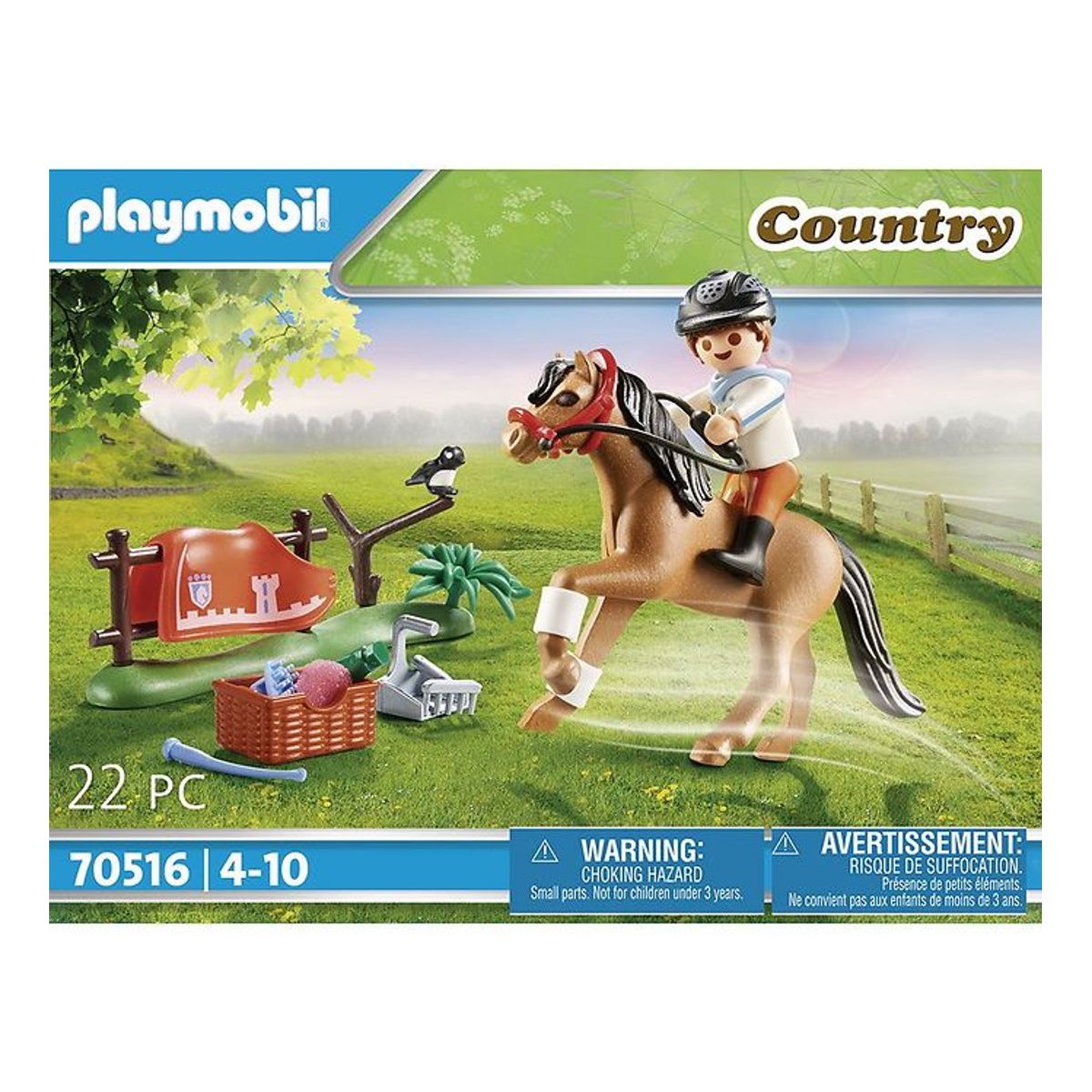 Playmobil Country - Samlepony "Connemara" - 70516 - 22 Dele