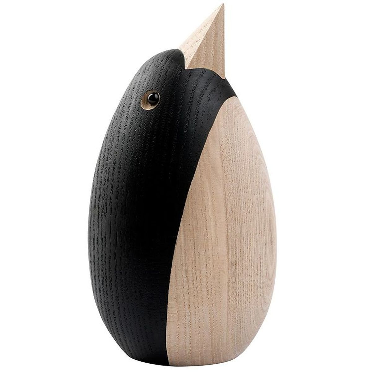 Novoform Træfigur - Penguin - Large - Natural Ash