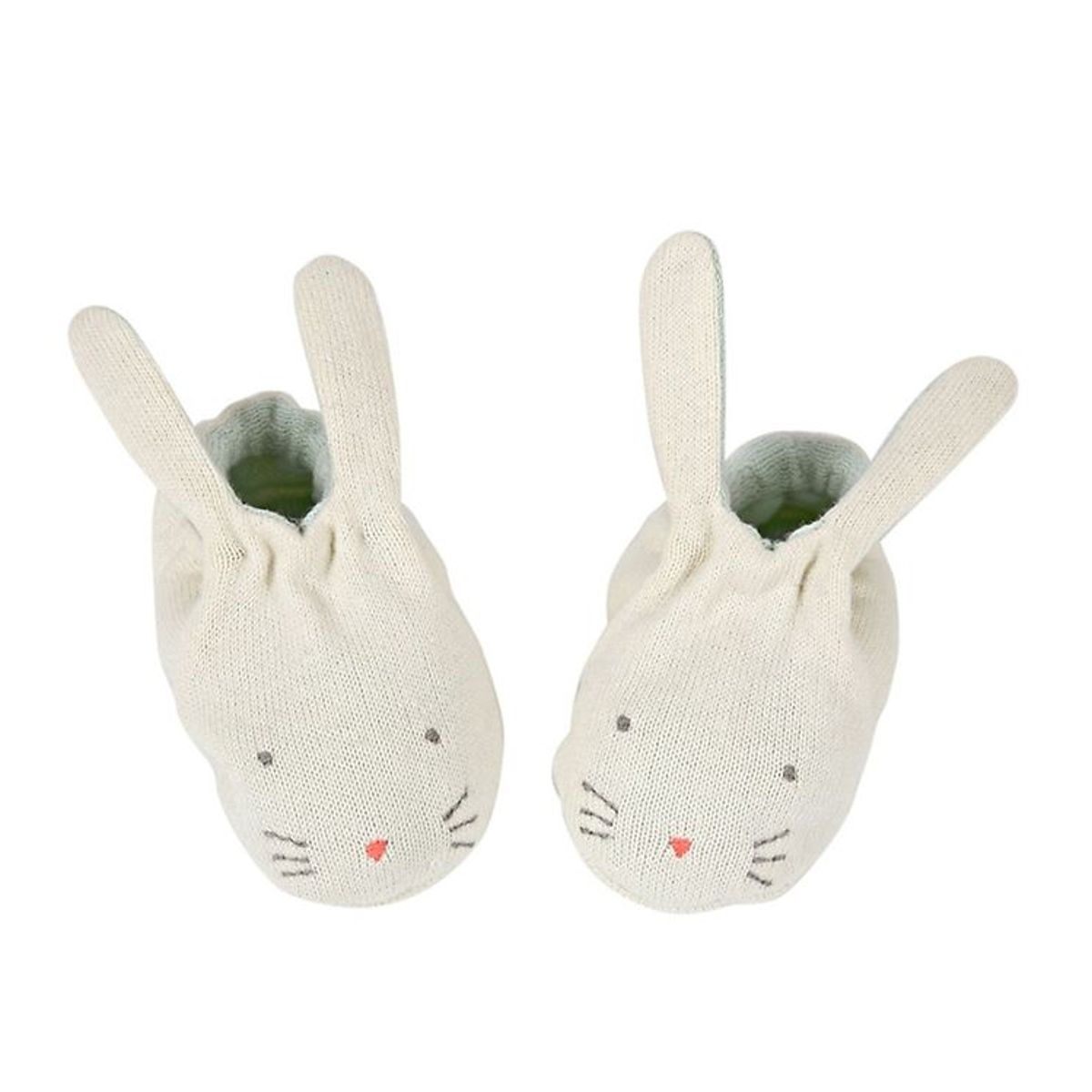 Meri Meri Futter - Mint Bunny Baby Booties