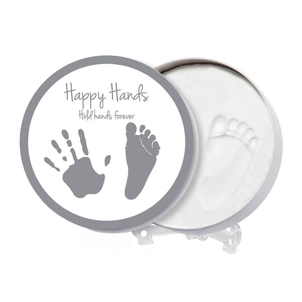 Dooky Happy Hands - Rund Æske - Handprint