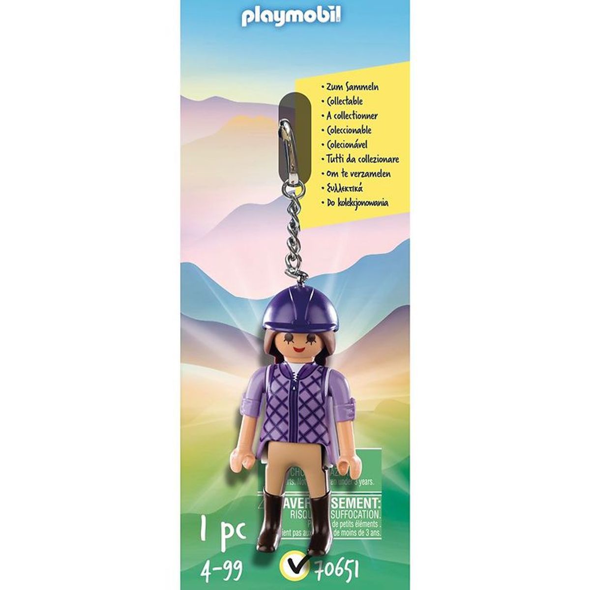 Playmobil Nøglering - Ridder - 70651