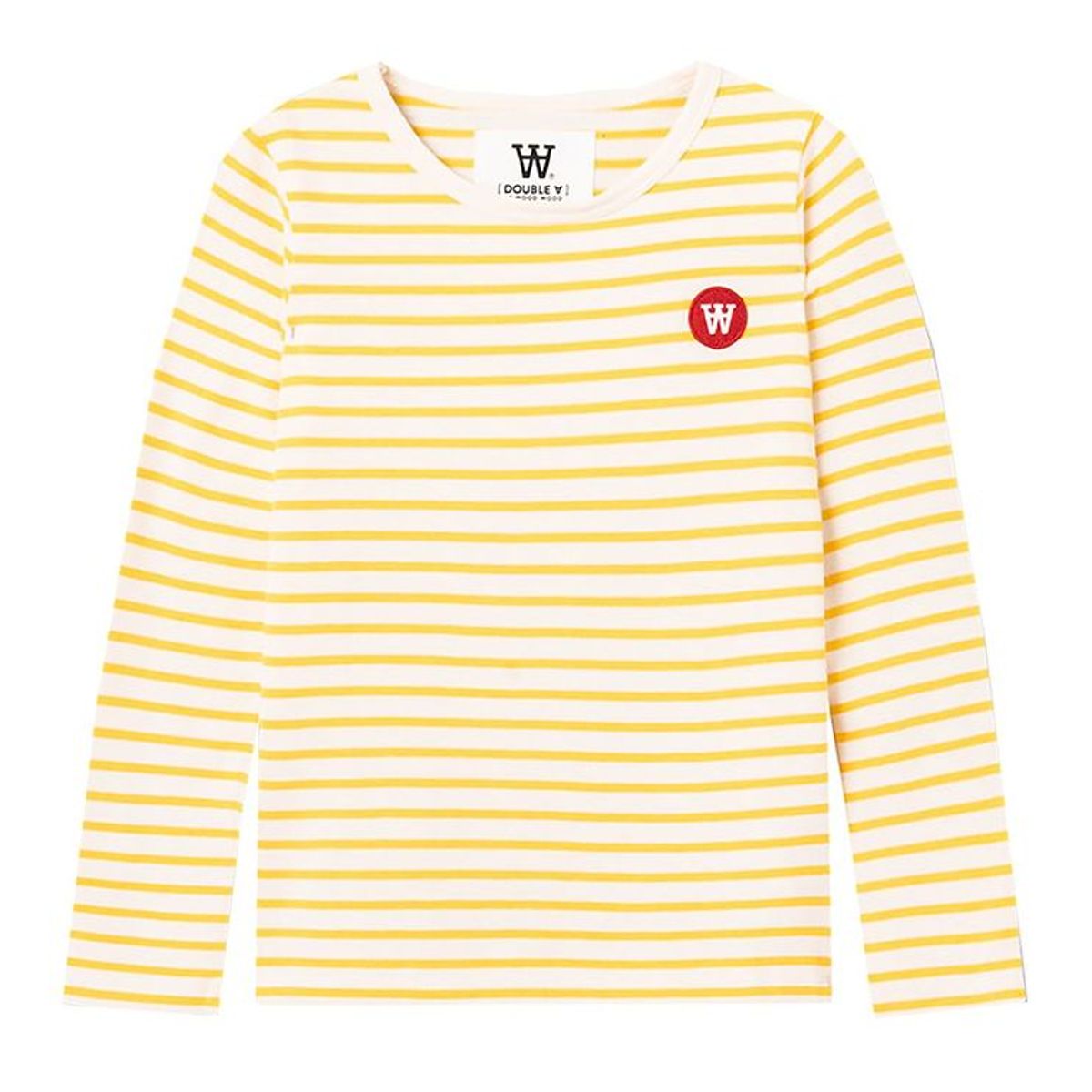 Wood Wood Bluse - Kim - Off White/Yellow Stripes