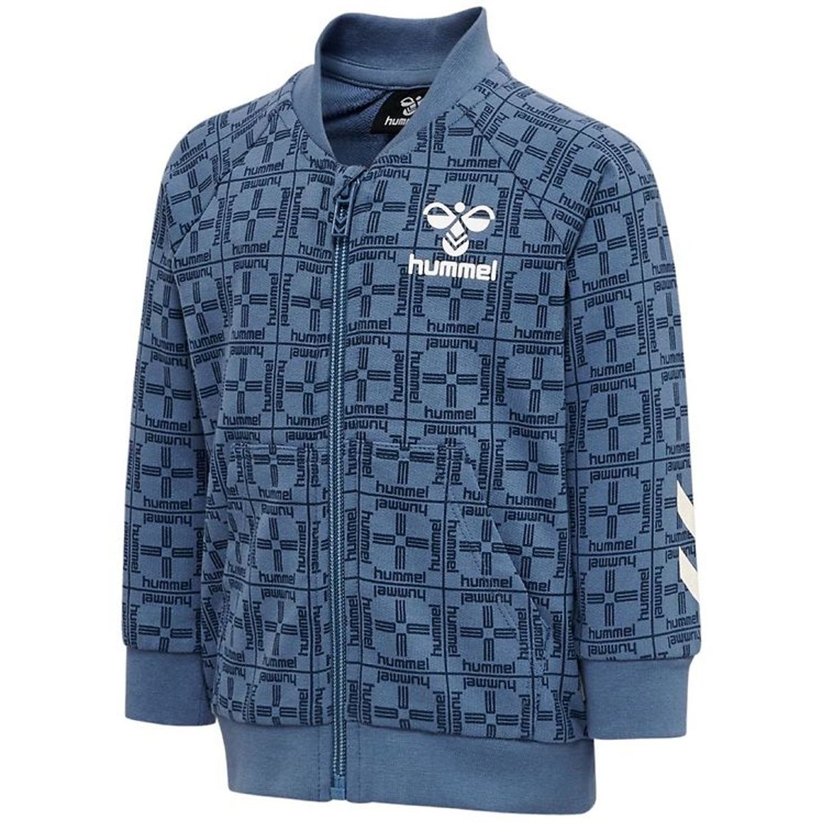 Hummel Cardigan - hmlTommy - Blue Horizon m. Print