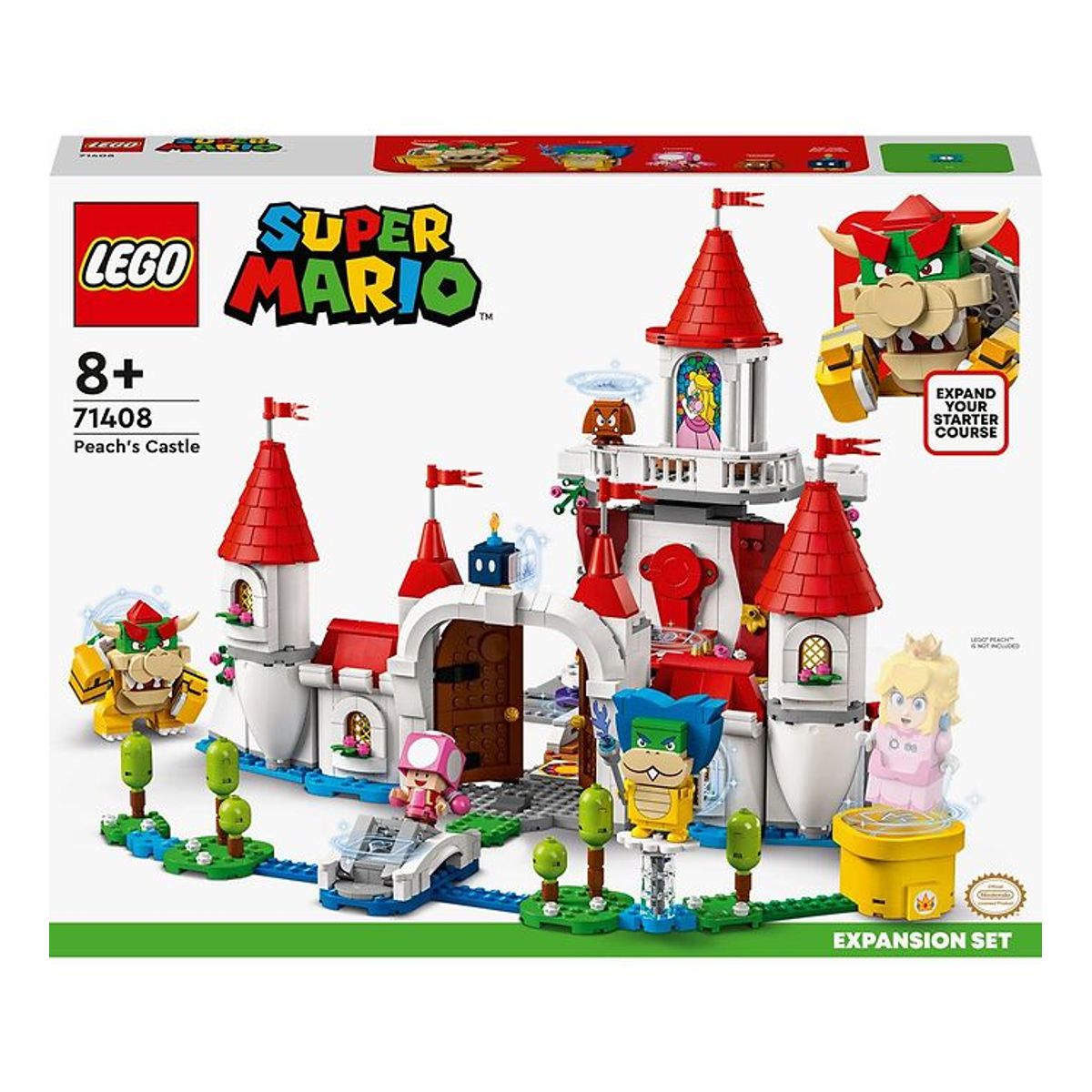 LEGO ® Super Mario - Peach's Castle - Udvidelsessæt 71408 - 1216