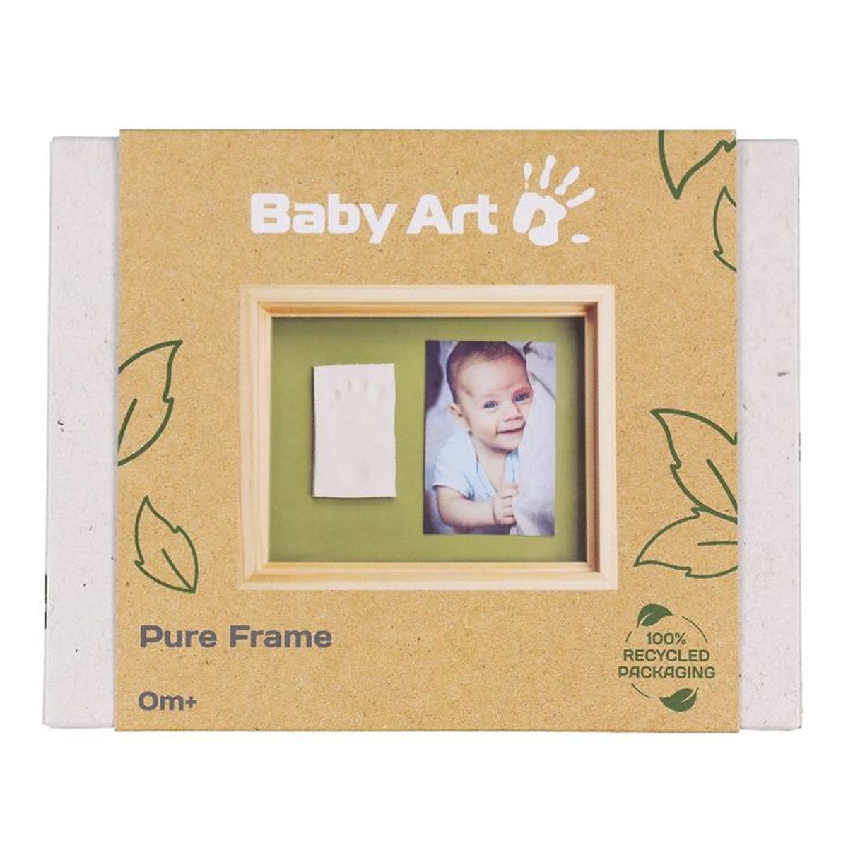 Baby Art Hånd- Og Fodaftryk Sæt - Pure Frame