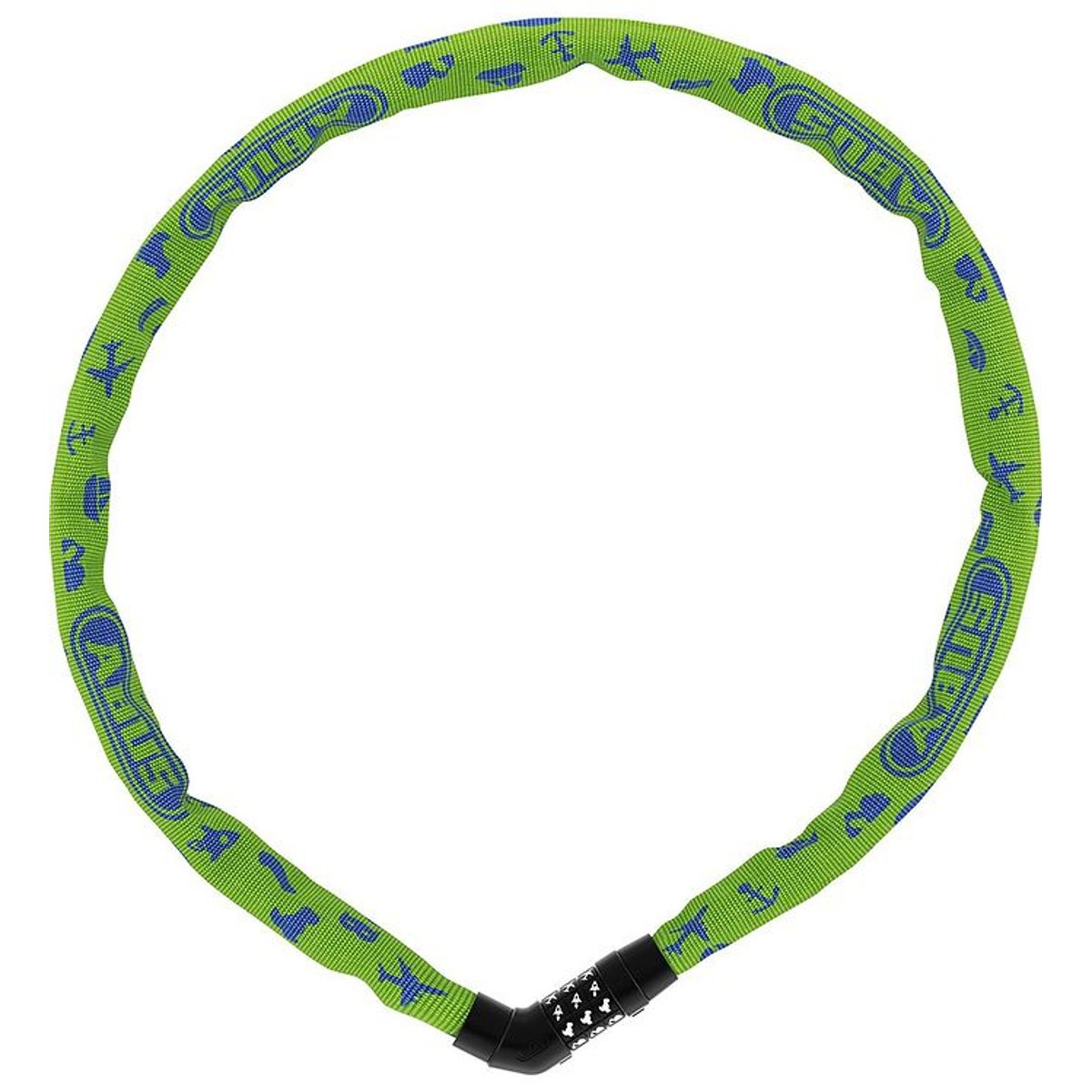 Abus Kædelås - 4804C Symbols - 75 cm - Lime