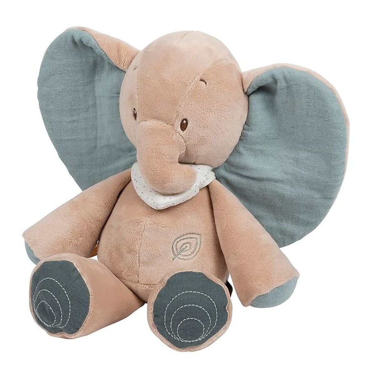 Nattou Bamse - Krammedyr Axel Elephant - 30 cm - Brun