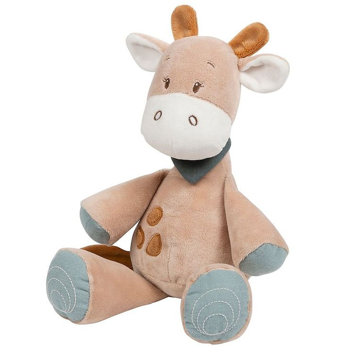 Nattou Bamse - Krammedyr Luna Giraf - 30 cm - Brun