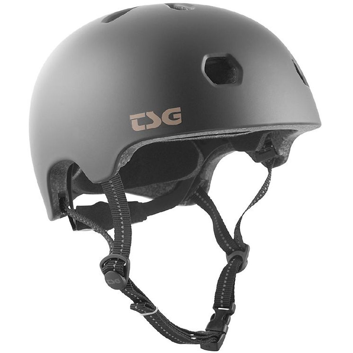 TSG Cykelhjelm - Meta Solid Color - Satin Black