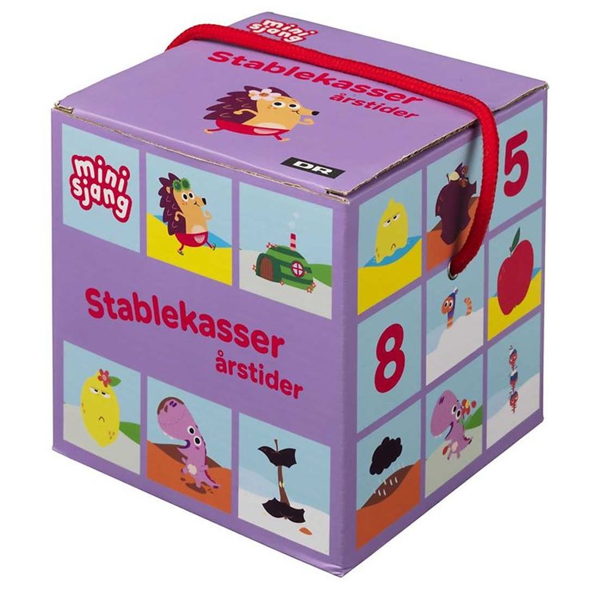 DR Stablekasser - Børste - 10 Stablekasser - Årstider